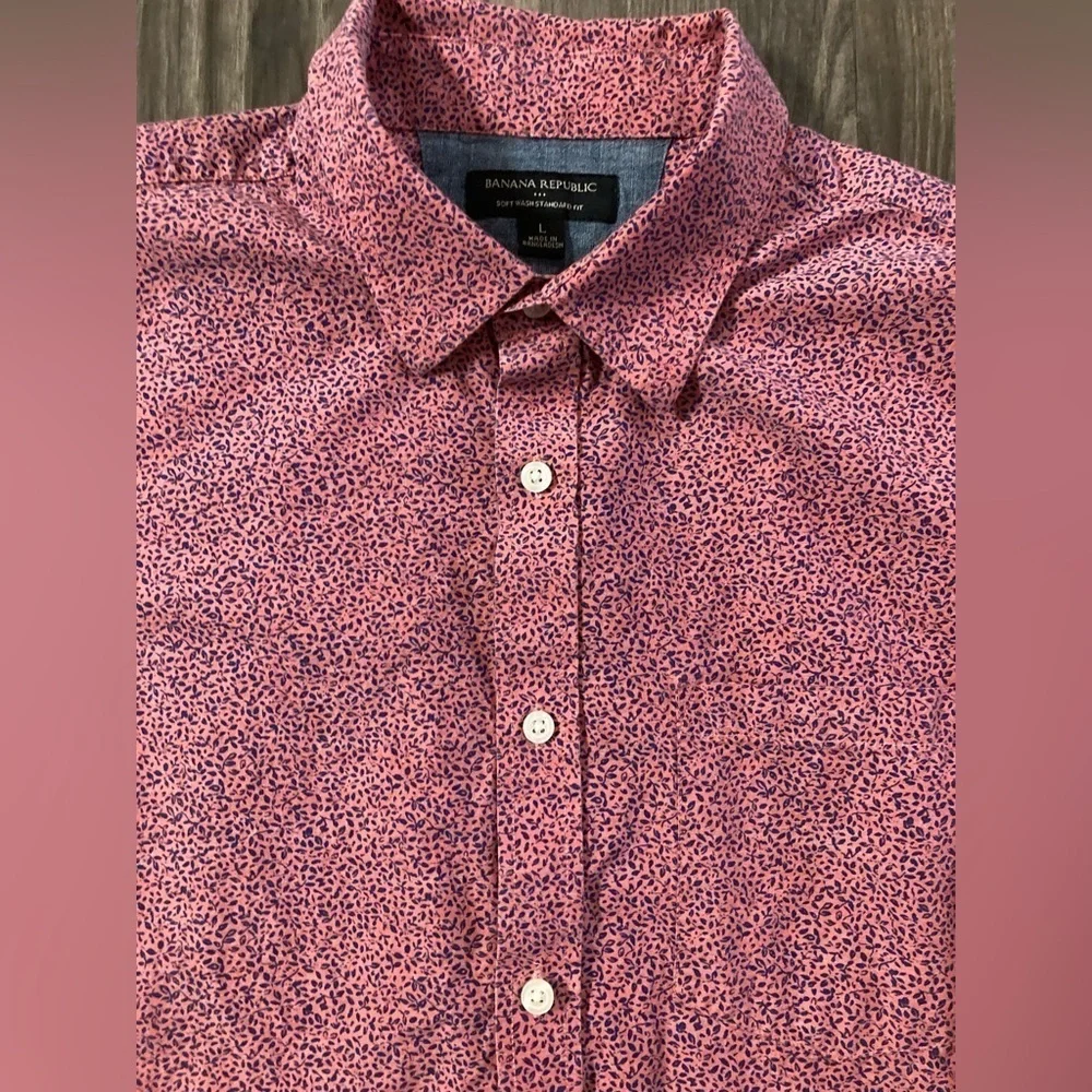 Banana Republic Button Down‎ Shirt Size Large